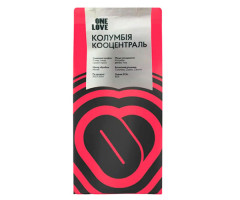 Кофе One Love Colombia Coocentral espresso в зернах 1 кг