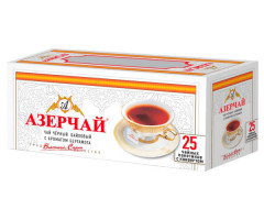 Черный чай Azercay Бергамот в пакетиках 25х2 г