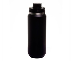 Термобутылка Line Art SportSwell вакуумная черная 600 мл