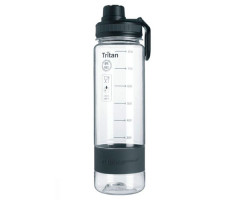 Бутылка для воды Schwarzwolf Kibo тритановая прозрачная 800 мл