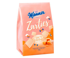 Вафли Manner Zarties с соленой карамелью 200 г
