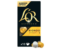 Кофе в капсулах L'OR Espresso Biondo Nespresso - 10 шт Кофе в капсулах L'OR Espresso Biondo Nespresso - 10 шт