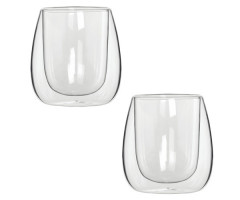 Набор стаканов с двойными стенками Bialetti Verona 2 шт 80 мл