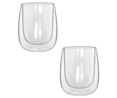 Набор стаканов с двойными стенками Bialetti Verona 2 шт 250 мл