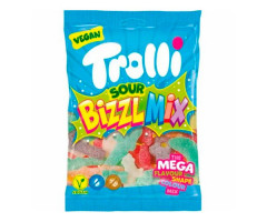 Конфеты желейные Trolli Sour Bizzlmix 150 г