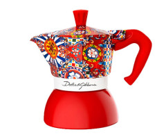 Гейзерная кофеварка Bialetti х Dolce & Gabbana Moka Induction на 4 чашки 150 мл
