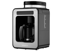 Капельная кофеварка Ardesto FCM-DG064 серебристо-черная