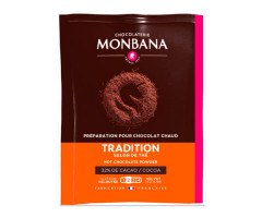 Горячий шоколад Monbana Tradition 32% в саше 20 г Горячий шоколад Monbana Tradition 32% в саше 20 г