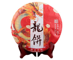 Шу Пуэр Османтус Бинг Ча Сокровище Дракона 357 г