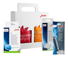 Стартовый набор кофе и аксессуаров для кофемашин Jura E4, ENA 4