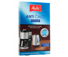 Порошок для очистки от накипи Melitta ANTI CALC 6х20 г Порошок для очистки от накипи Melitta ANTI CALC 6х20 г
