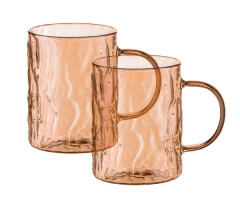 Набор чашек Ardesto Shine AR2626GS 2 шт 260 мл