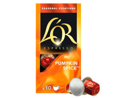 Кофе в капсулах L'OR Pumpkin spice Nespresso - 10 шт Кофе в капсулах L'OR Pumpkin spice Nespresso - 10 шт