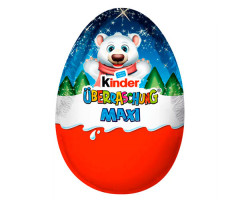 Шоколадное яйцо Kinder Niespodzianka Maxi 100 г