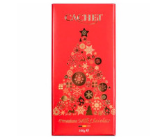 Молочный шоколад Cachet Christmas Edition Red 100 г
