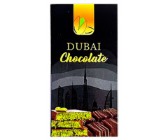 Черный шоколад Dubai Chocolate Дубайский с фисташкой 200 г