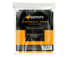 Зеленый чай Gemini Альпийские травы в пакетиках 50 шт