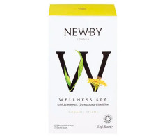 Зеленый чай Newby Wellness Spa Organic в пакетиках 25 шт