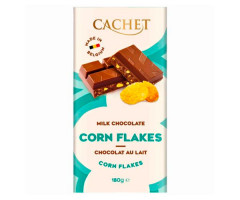 Молочный шоколад Cachet Cornflakes 180 г