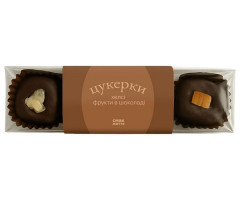 Конфеты Смак Життя фрукты в шоколаде 3 шт