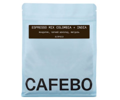 Кофе CafeBoutique Mix Colombia + India espresso в зернах 1 кг