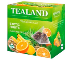 Фруктовый чай Tealand Exotic Fruits в пирамидках 20 шт