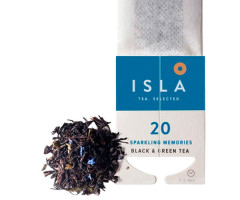 Купаж черного и зеленого чая ISLA №20 Sparkling Memories в пакетиках 10х2,4 г