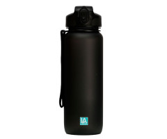 Бутылка для воды Line Art Grassa тритановая черная 800 мл