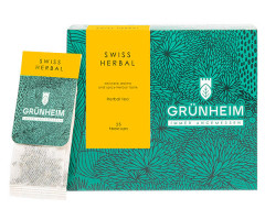 Травяной чай Grunheim Swiss Herbal в пакетиках 25х2 г