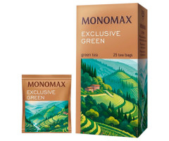 Зеленый чай Мономах Exclusive Green Tea в конвертиках 25х1,5 г