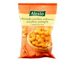 Микс орехов Alesto Арахис и кешью с перцем чили 200 г