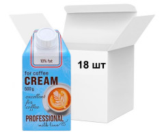 Сливки Professional Line 10% 500 мл (ящик 18 шт)