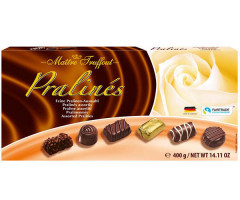Конфеты шоколадные Maitre Truffout Ассорти Пралине 400 г  - фото-1