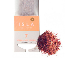Травяной чай  ISLA №7 Ройбуш с клубникой в пакетиках 10х4 г - фото-1