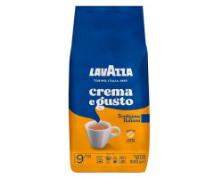 Кофе Lavazza Crema e gusto Tradizione Italiana в зернах 1 кг - фото-1