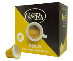 Кофе в капсулах Caffe Poli Nespresso Gold 50 шт