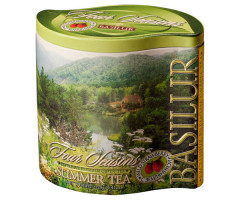 Зеленый чай Basilur Летний ж/б 100 г - фото-1