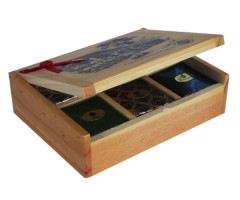 Черный чай Млесна Цейлон из 6 видов ароматизированый д/к 125 г - фото-1