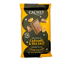 Молочный шоколад Cachet Карамель и Морская Соль 300 г
