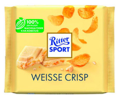 Белый шоколад Ritter Sport Хрустящий 100 г - фото-1