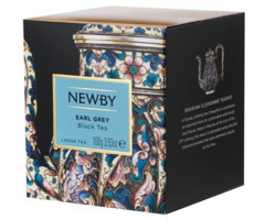 Черный чай Newby Эрл Грей 100 г картон (220060) - фото-1