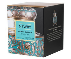Зеленый чай Newby Цветы Жасмина 100 г картон (220090) - фото-1