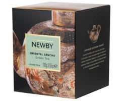 Зеленый чай Newby Восточная Сенча 100 г картон (220170) - фото-1
