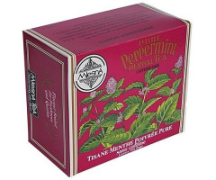 Травяной чай Млесна Перечная мята в индивидуальных пакетиках из фольги картон 75 г - фото-1