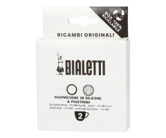 1 уплотнитель + сито для кофеварок Bialetti MUKKA на 2 порции  фото