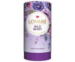 Черный чай Lovare Дикие Ягоды 80 г - фото-1