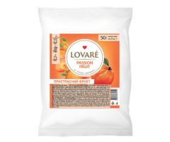 Черный чай Lovare Страстный Фрукт в пакетиках 50 шт - фото-1