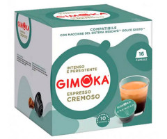 Кофе в капсулах Gimoka Dolce Gusto Espresso Cremoso - 16 шт - фото-1