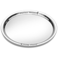 Разнос овальный металлический - фото-1