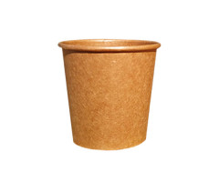 Стакан бумажный крафтовый 110 мл - 50 шт